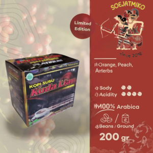 kopi giling 1box 10sachet kopi susu kuda liar nikmat wangi