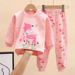 AYDA - Setelan Piyama Anak Girl Series Karakter Lucu / Fashion Oneset Tidur Baju Panjang Celana Panjang Karakter Terlaris