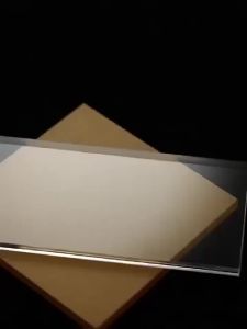 แผ่นพลาสติกแปรรูปแผ่นแก้วออร์แกนิกวัสดุทำด้วยมือ DIY แบบกำหนดเองอครีลิคโปร่งใสสูง