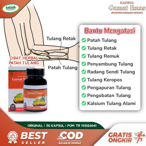 Obat Patah Tulang Retak Remuk Bergeser Terkilir Keseleo Engkel Kaki Penyambung Tulang Patah Pengobatan Pasca Patah Tulang Kapsul Gamat Emas