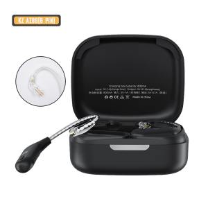 KZ AZ10 True Wireless Earphone Bluetooth 5.2 Ear Hook HiFi Sport Game Automatic Connection Headphone TWS with Charging Case for C Pin Headset