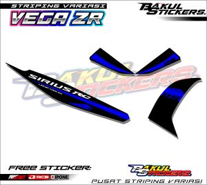 STRIPING VARIASI MOTOR YAMAHA VEGA ZR SERIUS RC / STICKER LIST MOTOR YAMAHA VEGA ZR