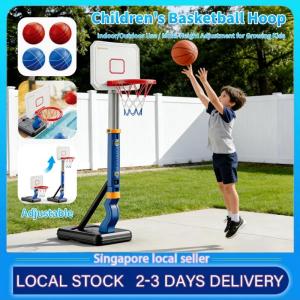 Toddler Adjustable Basketball Hoop 70cm-138CM Stand Rack for Kids Baby Outdoor Indoor Ball Sport Backboard Rim Shoot Children Toy