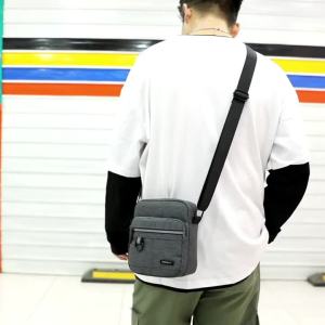 Mens Oxford Cloth Single Shoulder Crossbody Bag Casual Canvas Bag Mens Backpack Small Bag Phone Bag 2024 New