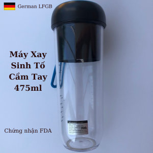 Máy Xay Sinh Tố Điện Cầm Tay Chất Lượng Đức Máy Xay Đá Di Động 126W Nhập Khẩu