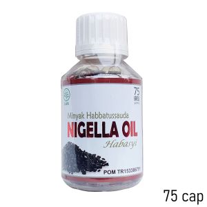 Nigella Oil Minyak Habbatussauda Habasy dlm Kapsul Jintan Hitam Black Seed Cumin Nigella Sativa BPOM