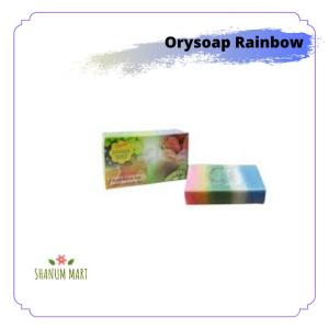Orysoap Rainbow Soap Nasa - Sabun Perontok Daki - Sabun Penghilang Bekas Jerawat dan Bekas Luka - Sabun Pencerah Kulit Tubuh - Isi 80gr - RAINBOW