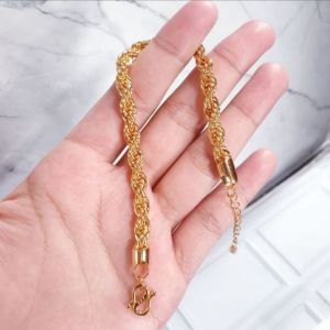 Gelang Xuping Tambang Ulir Perhiasan Anti Karat CXA163
