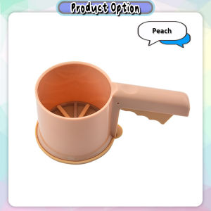 Semi-Automatic Flour Sieve Hand-Held Sifter Shaker Cup Shape Flour Filter 面粉筛 Penapis Tepung Tangan - KW35