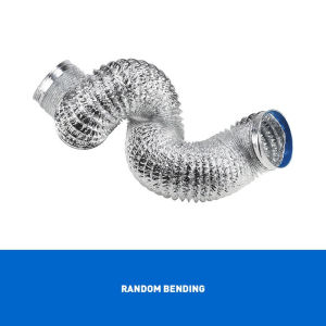 34568In * 16ft Exhaust Pipe Vent Hose Outlet Tube Portable aluminum duct ventilation flexible