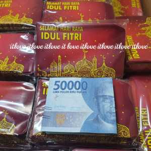 IVLOVE - Amplop Thr Lebaran Ukuran M Isi 100 lembar Amplop Lebaran 2025 Terbaru Ukuran Sedang Uang Dilipat amplop Lebaran Anak / Angpau THR Hari Raya