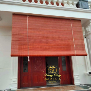 Mành Trúc Da Bò Che Mưa Nắng KT 18m x 22m & 2m x 25m Mành Che Nắng Rèm Trúc Treo Ban Công Cửa Chính Ngoài Trời Màn Che Mái Hiên Có Ròng Rọc Dây Kéo