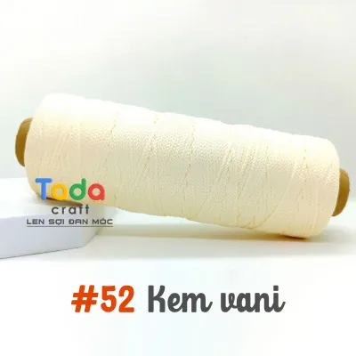 Sợi dệt trơn 2mm Craft Yarn - Màu mới 78 màu