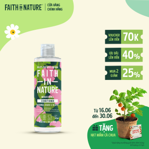 Dầu Xả Faith In Nature Hoa Hồng Nuôi Dưỡng Phục Hồi 400ml