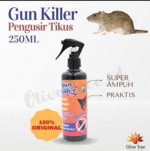 GUN KILLER PEMBASMI TIKUS AMPUH SEKALI RACUN PENGUSIR TIKUS SUPER AMPUH  ORIGINAL 100%