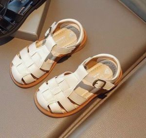 Sandal dọ đế cao da mềm cho bé gái đi học đi chơi (form to)