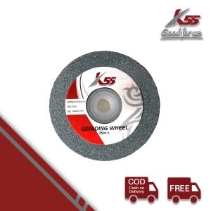 K55 Batu Grinda Duduk Hijau 4" / GC PEDISTAL GRINDING WHEELS 100mm Gerinda Bench Grinder Batu Cincin