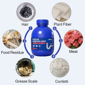 Pipe Unclogger Save Effort and Worry Pipe Unclogging Gel Save Labor and Time Fast and Efficient