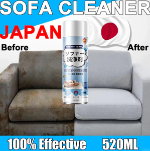 Japan Sofa Cleaner 520ml Stain Remover No Washing Foam Spray Carpet Clean