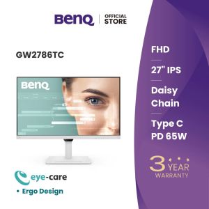 BenQ GW2786TC I 27" Full HD 1080p I USB-C I100Hz I Eye-Care I Ergonomic & Slim Bezel Design I Daisy Chain