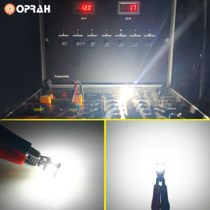✅Oprah 2PCS Super Bright W5W T10 LED Canbus Park Light Bulb for Car 2400LM Super Bright White Color Side Wide Width Headlamps 12V for Motorcycle Automobile Sedan Interior Roof Dome Reading Light