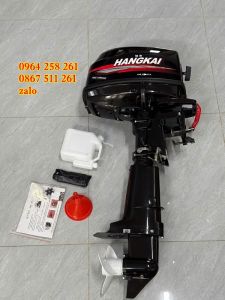 Máy chạy thuyền động cơ 2 thì Hangkai 6hp hàng chính hãng