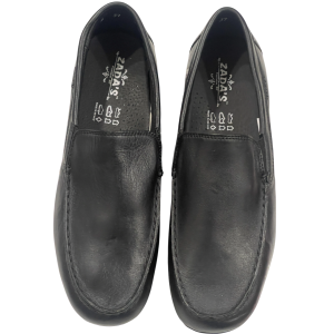 Dày lười da nam ZADA’S FOOTWEAR.ND Black Leather Shoe Size 37 của Mỹ