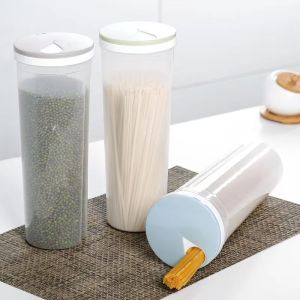 【Melody】Pasta Noodle Grain Cereal Bean Rice Food Storage Container Kitchen Sealed Box #HL0157#