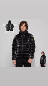 Jaket puffer stone island - jaket parasut pria - jaket gelembung stone island pria warna hitam