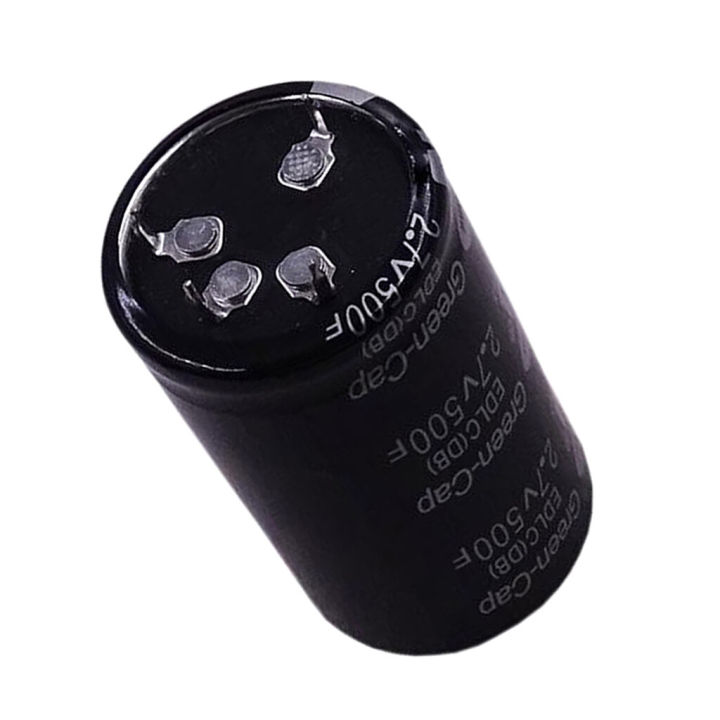 6-Pack 2.7V 500F Super Capacitors With Protection Board – 35x60mm For Car Audio & Power Backup