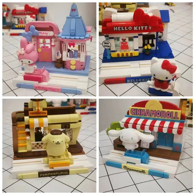 Lego Hello Kitty - Stop motion build 