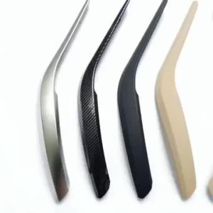 ฝาครอบมือจับประตูด้านในรถยนต์ที่ได้รับการอัพเกรดสำหรับ BMW X1 E84 ปี 2011 2012 2013 2014 2015