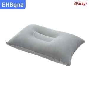 [COD] EHBqna SPORTS หมอนเป่าลม PVC นอนแคมป์ปิ้งหมอนรองคอทำจากไนลอน