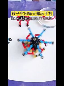Mainan Gasing Jari 指尖机械变形陀螺玩具 Finger Mechanical Transforming Spinning Top Toy 解压益智指尖玩具 Stress Relief
