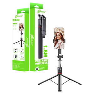 gdplus camudy Tripod Bluetooth Selfie Stick Gimbal Stabilizer Camera Tripod 1800mm with Remote Control