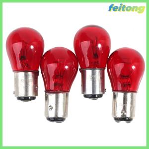 【feitong】🚕🚕【HOT SALE】 2Pcs BAW15D Red Brake Stop Tail Light Car Bulb 12V Turn Signals Warning Lights