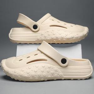 Free Shipping New EVA Clogs For Men Summer Outdoor Sports CoupleS Closed-Toe Sandals Thick-Soled Beach Slippers Ins Style