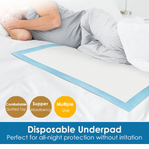🇸🇬【Thickened】Super Absorbency Disposable Underpads Leakproof Quick Drying Baby Puppy & Adults Bed Pads Disposable