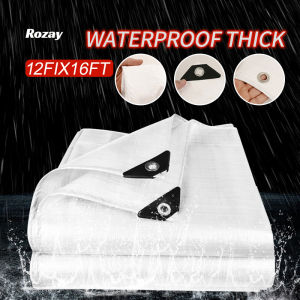 Trapal Lona trapal waterproof makapal tarpaulin 6FTx9FT(with holes)Outdoor Tolda heavy duty Car cover building Rainproof
