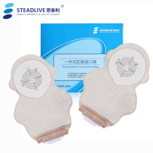 10pcs/ 20pcs Pediatric One-piece Drainable Colostomy Bagostomy bag for kids Odor-free Stoma Care Bags（15-40mm size）