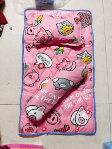 [HỎA TỐC 2H]Nệm gối cho bé đi học Labubu doremon kuromi cho bé từ 1 đến 7 tuổi mềm mại  thoáng khí kích thước 70x115cm