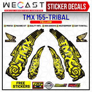 WECAST Honda TMX 155-Tribal Decals Stickers for Motorcycle Accessories High Quality with Free Stickers