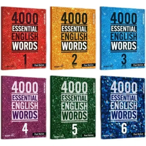 New 6 Books/Set 4000 Essential English Words Level 1-6 IELTS SAT Core Words English Vocabulary Book Libros Livros