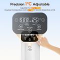 Xiao.mi Instant Hot Water Dispenser Instant Hot Water Dispenser Home Desktop Water Dispenser Mini Portable Tea Making Bar One-button Intelligent Speed Heating 4-stage Water Temperature Electric Kettle Recommended By The Store Manager. 