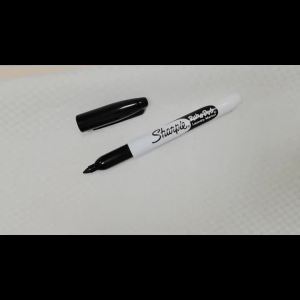 1Pcs Sharpie 31101 Rub-A-Dub Permanent Laundry Marker Pen Fine Black Ink Waterproof Fabric Drawing Markers Clothes Shoes DIY