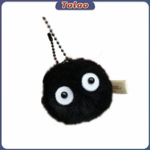 Talao Small Briquettes Keychain Pendant Hayao Miyazaki Spirited Away Girl Cute Elf School Bag Chain