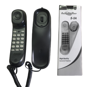 LCD Corded Caller ID Telephone with Speaker Home Office Wired Landline Telephone Set Phone Caller