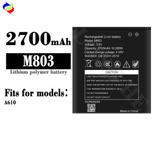 Dimi for Hua Sifei M803 Mobile Phone Battery A610 Brand New Battery 2700MAh