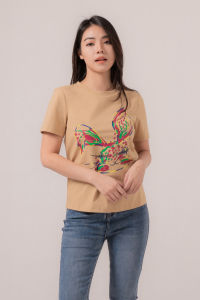RIMINI - Atasan Cewek Kaos Casual Print Rabbit Big Size - Aurie Top 85779