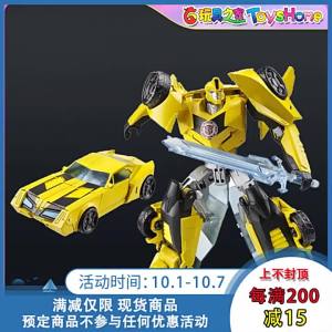 2026 Genuine Hasbro Transformers Robots in Disguise Bumblebee Warrior Class Action Figure Car Mode Model Ornaments Toy in Stock